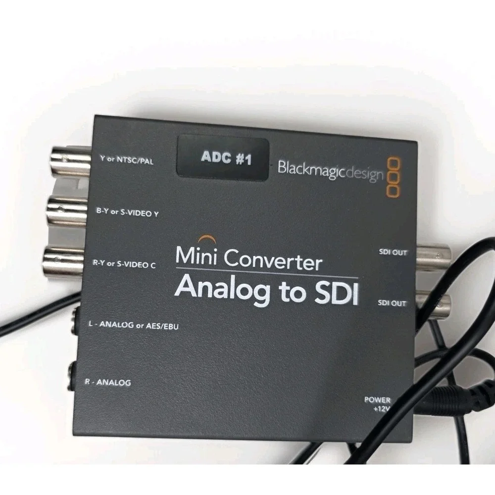 Blackmagic Design Mini Converter - SDI to Analog W/ Power Adapter